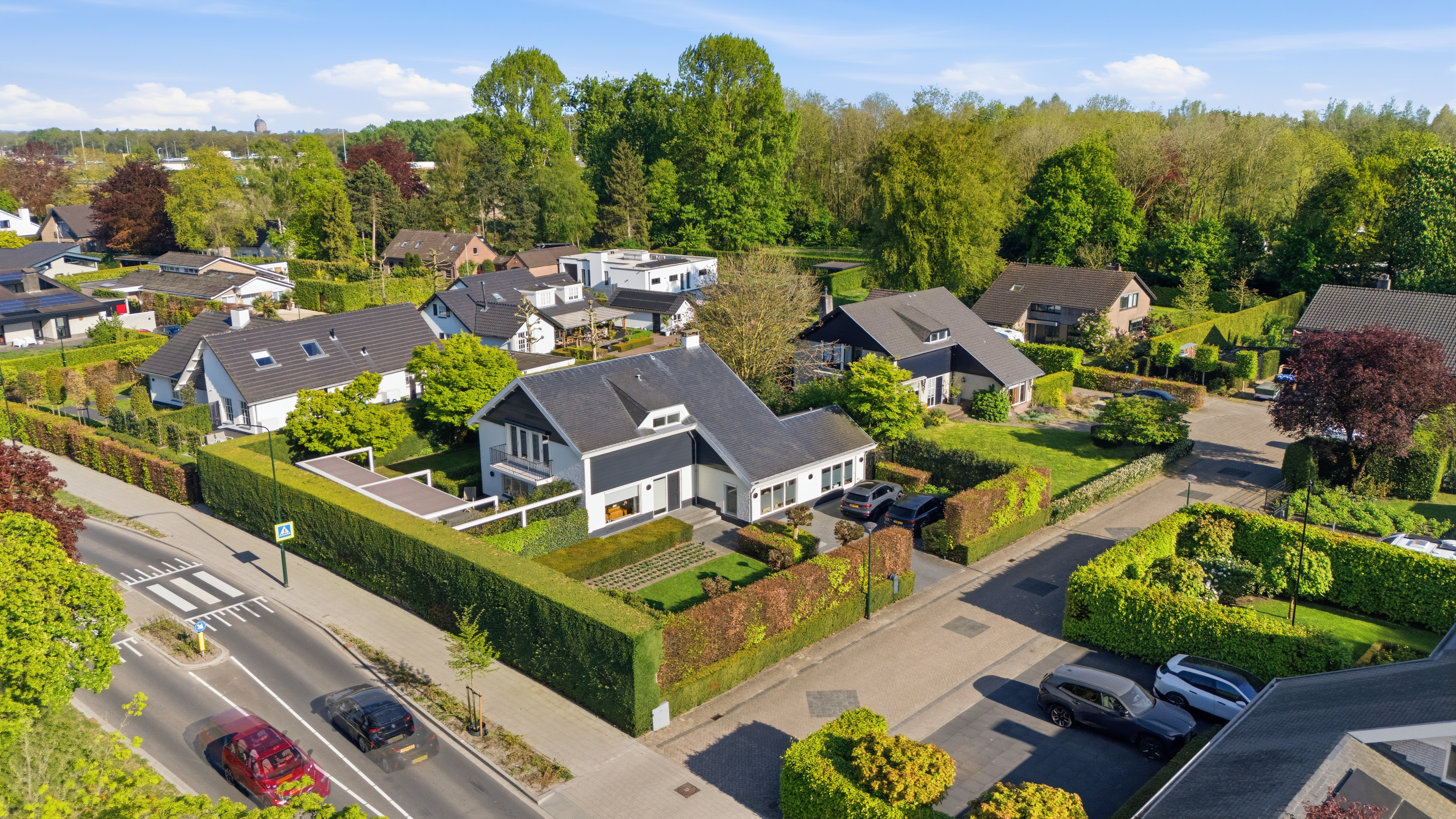 Villa vanuit de lucht