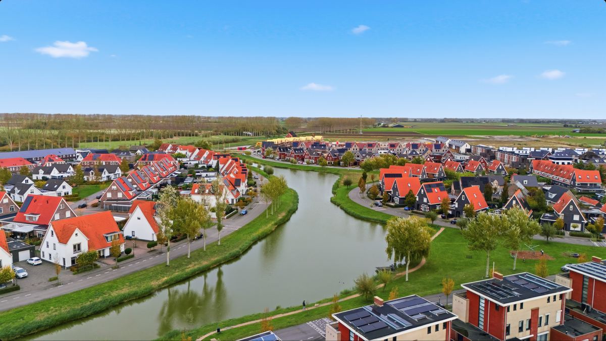 Woning vanuit de lucht